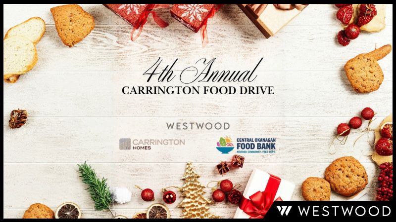 Westwood Cabinetry Supports the 4th Annual Carrington Food Drive